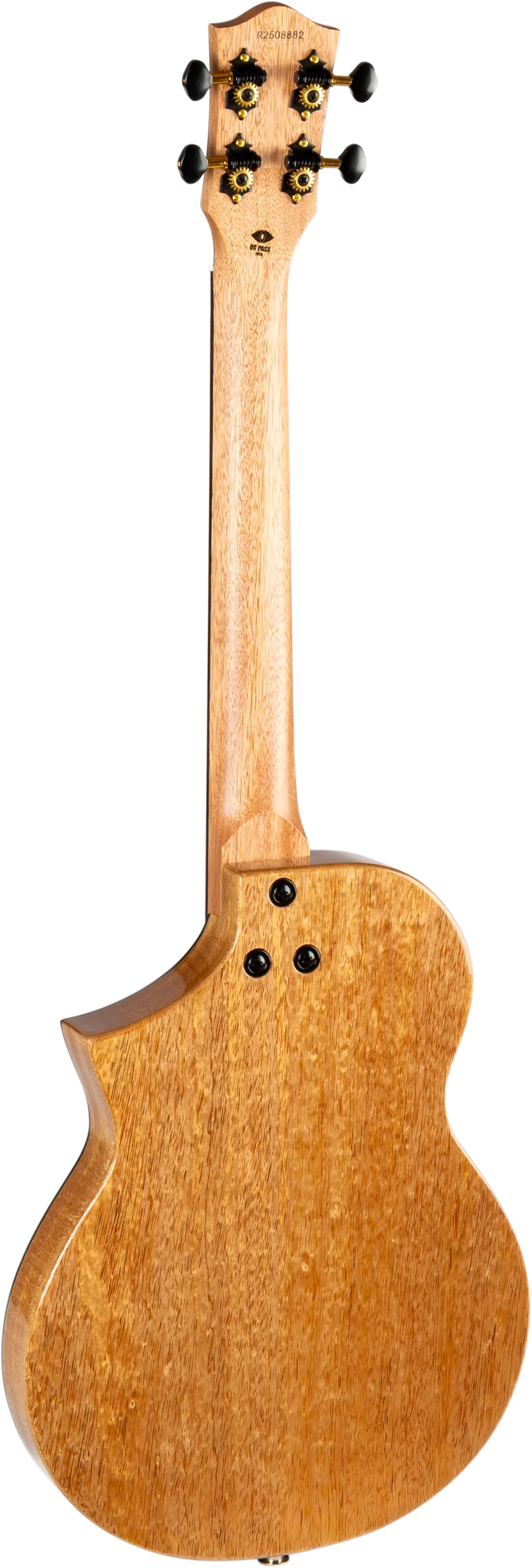 Aviator Galaxy Baritone Ukulele Brown Galaxy Burst CE